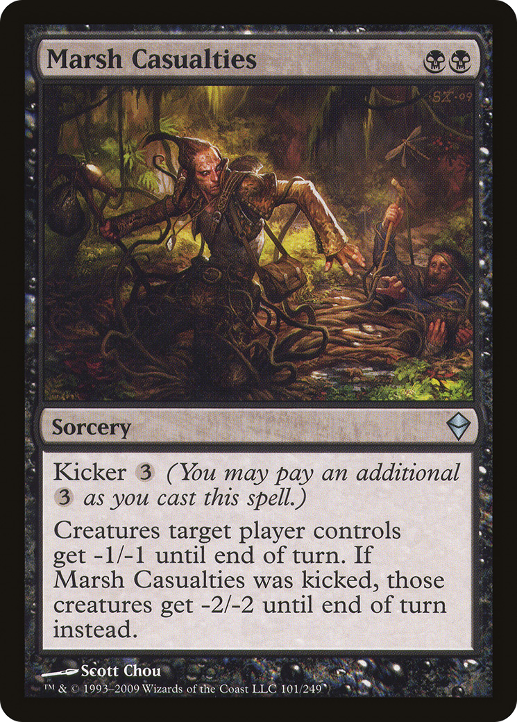 Image of Marsh Casualties [Zendikar]
