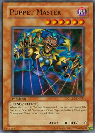 Image of Puppet Master [CSOC-EN090] Super Rare