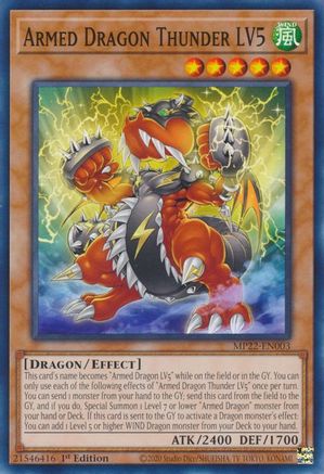 Image of Armed Dragon Thunder LV5 [MP22-EN003] Common