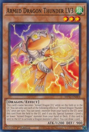 Image of Armed Dragon Thunder LV3 [MP22-EN004] Common