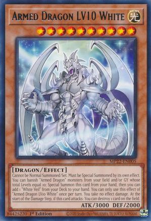 Image of Armed Dragon LV10 White [MP22-EN005] Rare