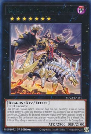 Image of Voloferniges, the Darkest Dragon Doomrider [MP22-EN150] Rare