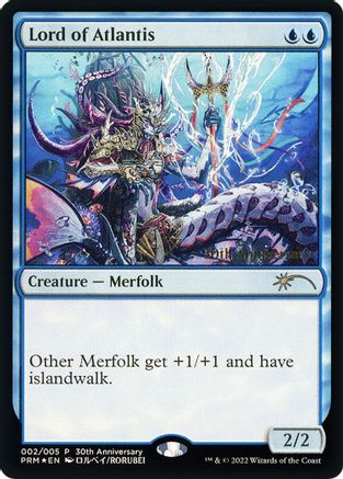 Image of Lord of Atlantis (30A-P-002) - 30th Anniversary Promos
