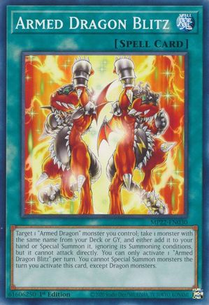 Image of Armed Dragon Blitz [MP22-EN030] Common