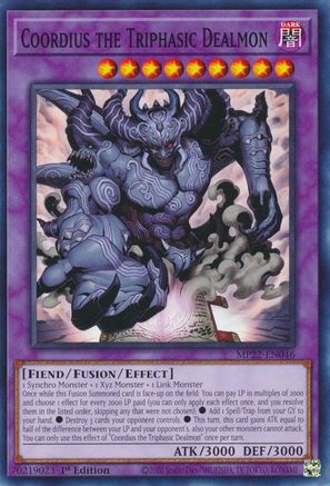Image of Coordius the Triphasic Dealmon [MP22-EN046] Common