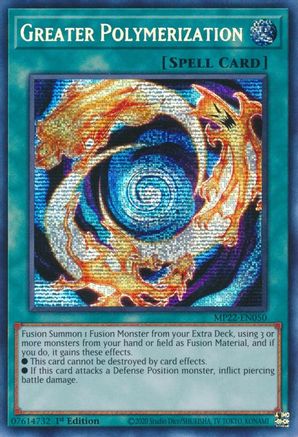 Image of Greater Polymerization [MP22-EN050] Prismatic Secret Rare