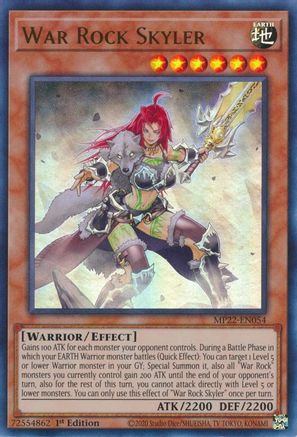 Image of War Rock Skyler [MP22-EN054] Ultra Rare