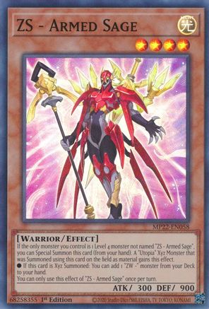 Image of ZS - Armed Sage [MP22-EN058] Super Rare