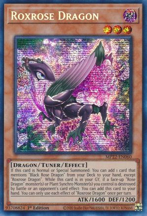 Image of Roxrose Dragon [MP22-EN060] Prismatic Secret Rare
