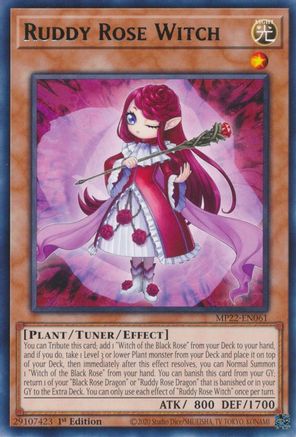 Image of Ruddy Rose Witch [MP22-EN061] Rare