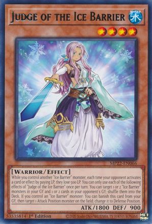 Image of Judge of the Ice Barrier [MP22-EN066] Rare
