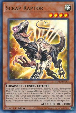 Image of Scrap Raptor [MP22-EN067] Ultra Rare
