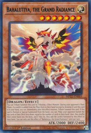 Image of Bahalutiya, the Grand Radiance [MP22-EN069] Rare