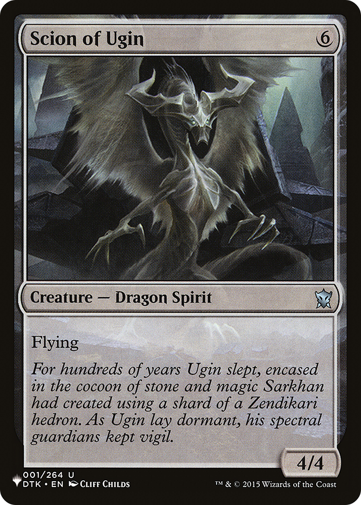 Image of Scion of Ugin [The List]