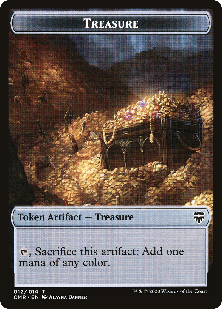 Image of Treasure Token [Commander Legends Tokens]