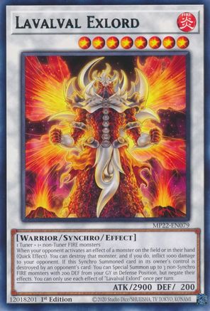 Image of Lavalval Exlord [MP22-EN079] Rare