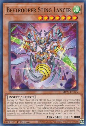 Image of Beetrooper Sting Lancer [MP22-EN175] Common