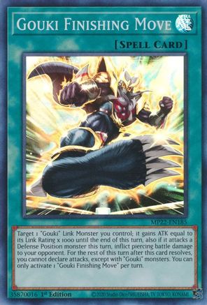 Image of Gouki Finishing Move [MP22-EN185] Super Rare