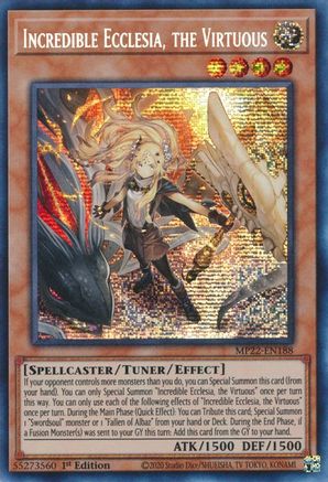 Image of Incredible Ecclesia, the Virtuous [MP22-EN188] Prismatic Secret Rare