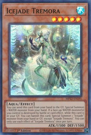 Image of Icejade Tremora [MP22-EN191] Super Rare