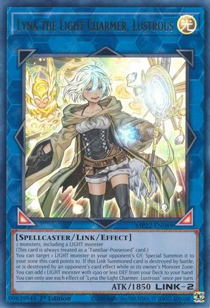 Image of Lyna the Light Charmer, Lustrous [MP22-EN089] Ultra Rare