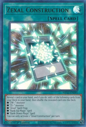 Image of Zexal Construction [MP22-EN091] Ultra Rare