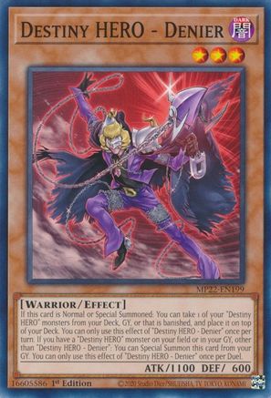 Image of Destiny HERO - Denier [MP22-EN199] Common