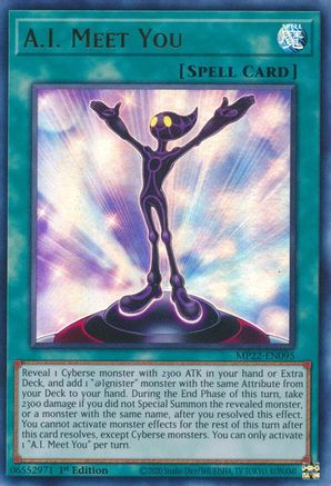 Image of A.I. Meet You [MP22-EN095] Ultra Rare