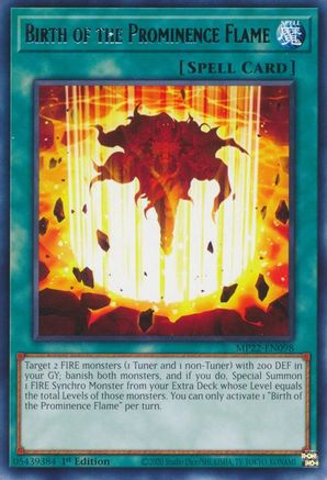 Image of Birth of the Prominence Flame [MP22-EN098] Rare