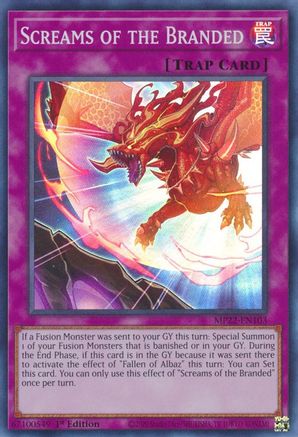 Image of Screams of the Branded [MP22-EN103] Super Rare