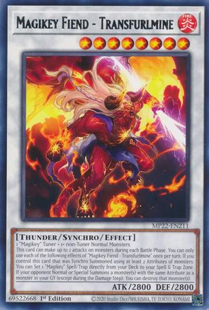 Image of Magikey Fiend - Transfurlmine [MP22-EN211] Rare