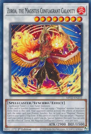 Image of Zoroa, the Magistus Conflagrant Calamity [MP22-EN212] Common