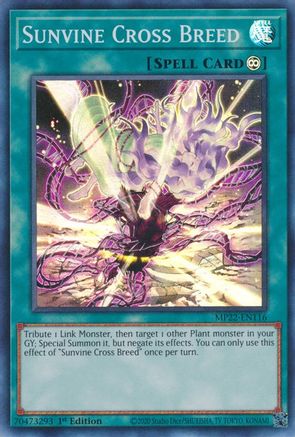 Image of Sunvine Cross Breed [MP22-EN116] Super Rare