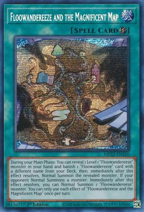 Image of Floowandereeze and the Magnificent Map [MP22-EN220] Prismatic Secret Rare
