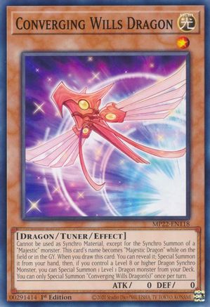 Image of Converging Wills Dragon [MP22-EN118] Common