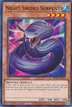 Image of Night Sword Serpent [MP22-EN232] Common
