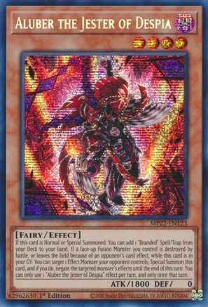 Image of Aluber the Jester of Despia [MP22-EN123] Prismatic Secret Rare