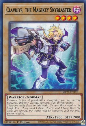 Image of Clavkiys, the Magikey Skyblaster [MP22-EN126] Rare