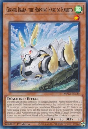 Image of Gizmek Inaba, the Hopping Hare of Hakuto [MP22-EN130] Common