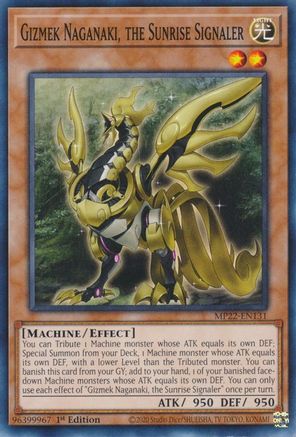 Image of Gizmek Naganaki, the Sunrise Signaler [MP22-EN131] Common