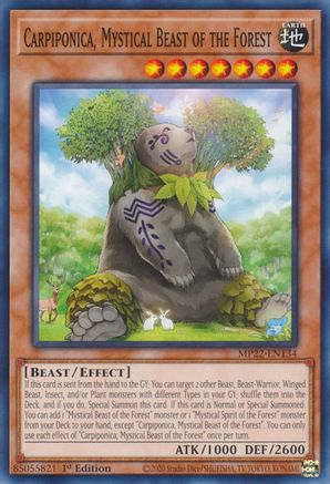 Image of Carpiponica, Mystical Beast of the Forest [MP22-EN134] Common