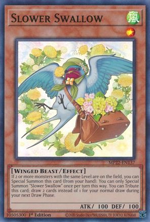 Image of Slower Swallow [MP22-EN137] Super Rare