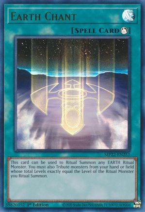 Image of Earth Chant [MP22-EN251] Ultra Rare