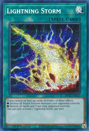 Image of Lightning Storm [MP22-EN253] Prismatic Secret Rare