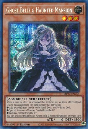 Image of Ghost Belle & Haunted Mansion [MP22-EN258] Prismatic Secret Rare