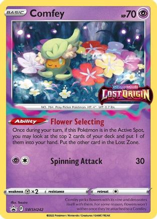 Image of Comfey (SWSH242) [Sword & Shield: Black Star Promos]