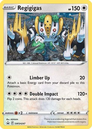 Image of Regigigas (SWSH247) [Sword & Shield: Black Star Promos]