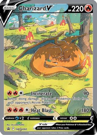 Image of Charizard V (SWSH260) [Sword & Shield: Black Star Promos]