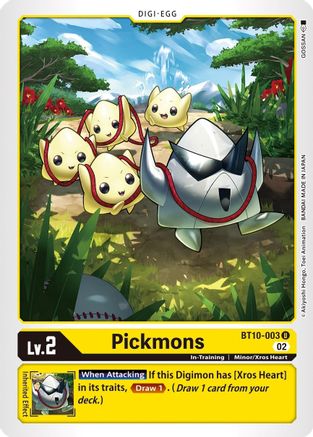 Image of Pickmons [BT10-003] [Xros Encounter]