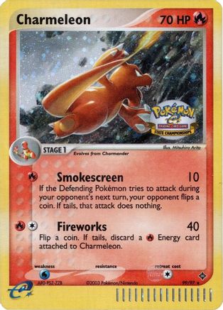 Image of Charmeleon (99/97) (State Championship) [EX: Dragon]